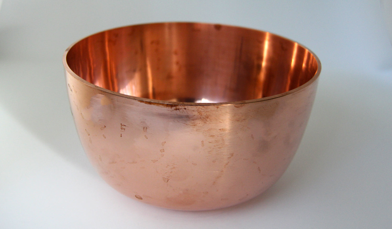 Meditation Singbowl - Deep Rose Copper Plain