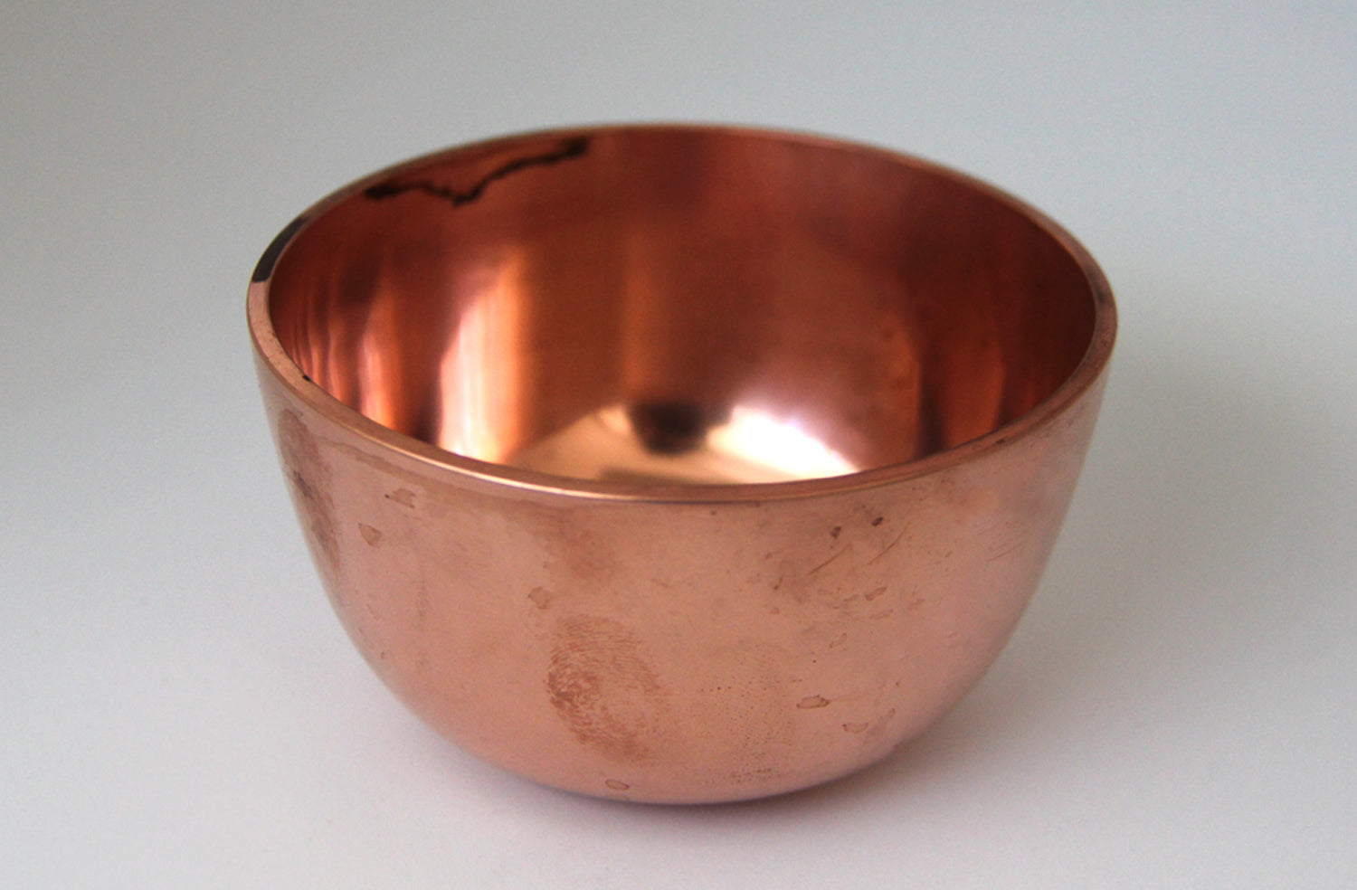 Meditation Singbowl - Deep Rose Copper Plain